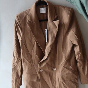 [TAGS STILL ON] St Agni Double Breasted Blazer Jacket
